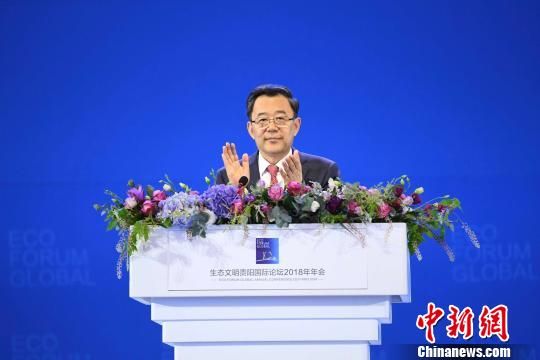 贵州省委书记、省人大常委会主任孙志刚出席本届论坛年会并致辞。 杨玛尔 摄  贵州省委书记、省人大常委会主任孙志刚出席本届论坛年会并致辞。 杨玛尔 摄